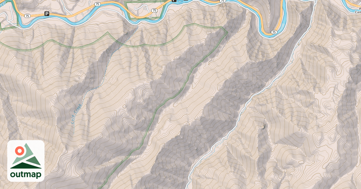 Map of BEAVER CREEK