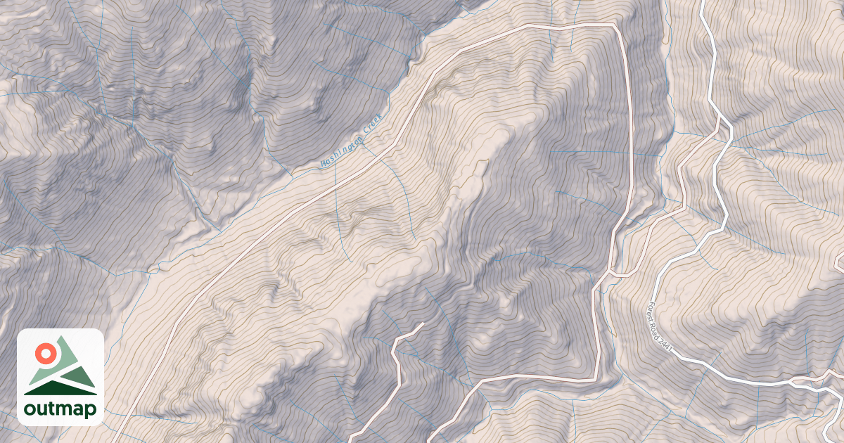 Map of WASHINGTON