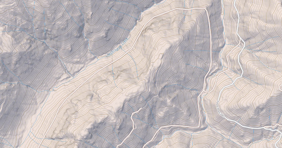 Map preview of WASHINGTON