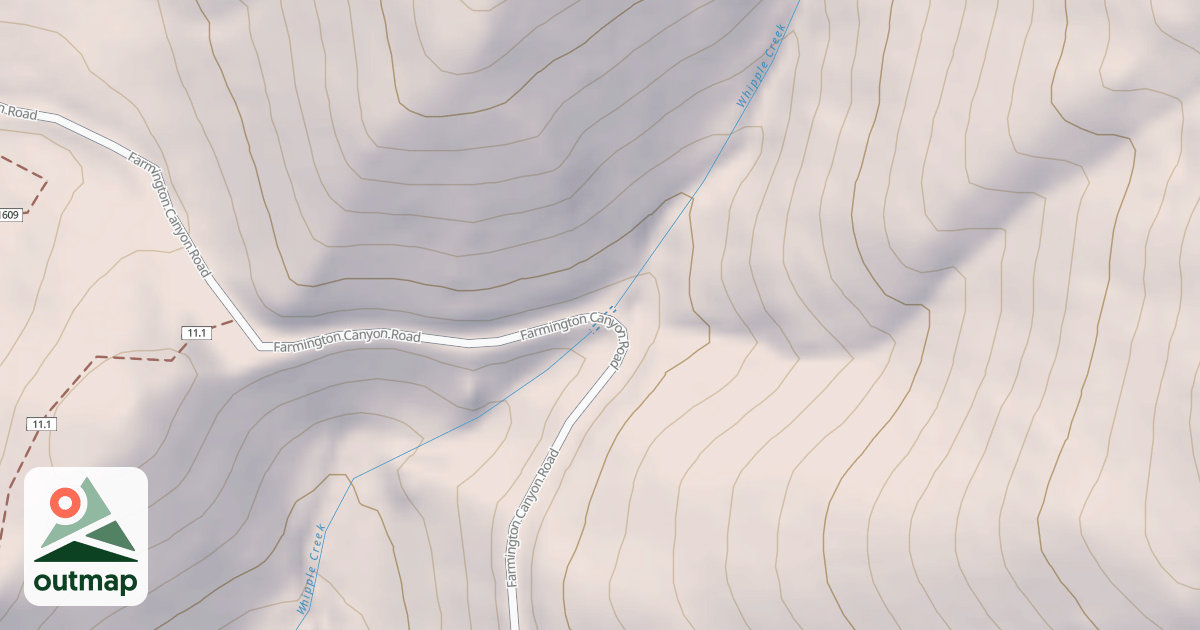 Map of Farmington Canyon Atv