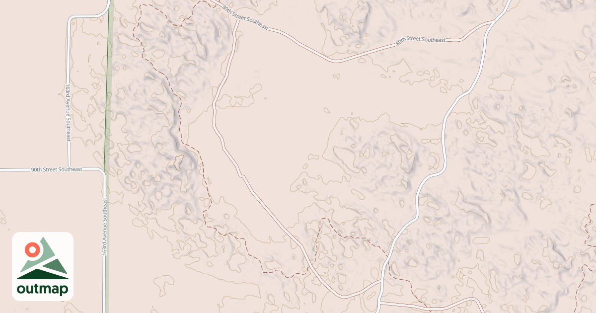 Map of (FDR) 1251-B