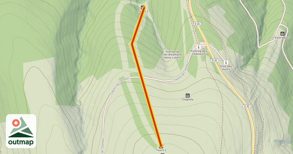 Map of Touril 1