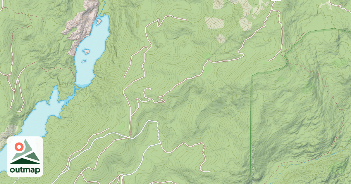 Map of BEAR RIVER 4WD