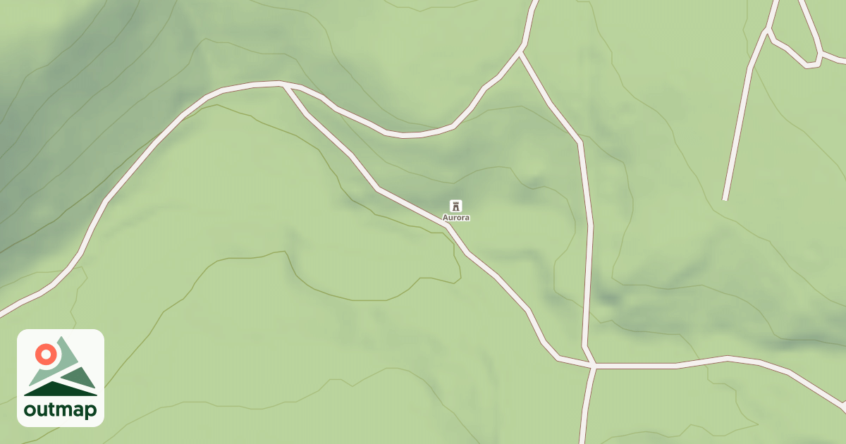 Map of RUINS SPUR B