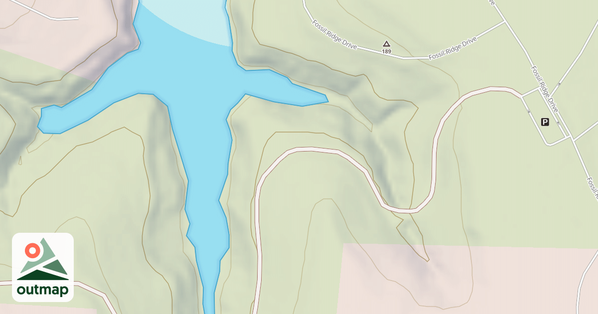 Map of Blackland Ramble Ohv Trail