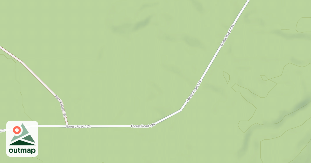 Map of FR 174H