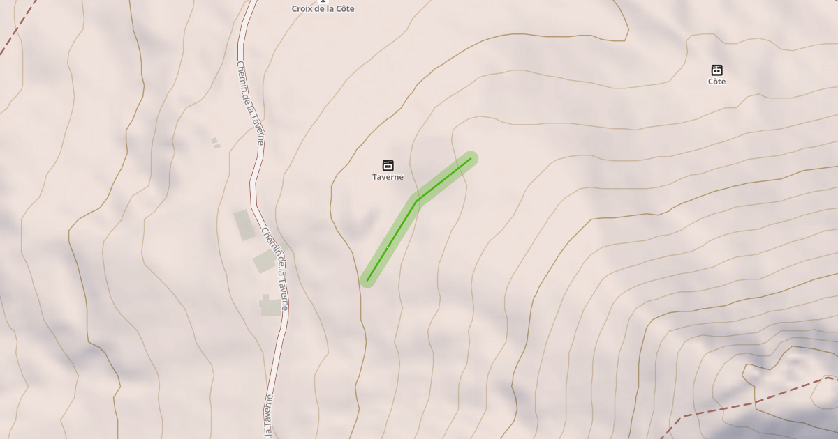 Map preview of La Sapinière