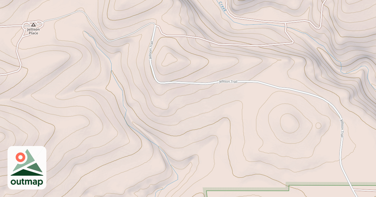 Map of HIGH MOUNTAIN