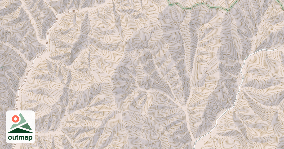 Map of CORRAL CANYON