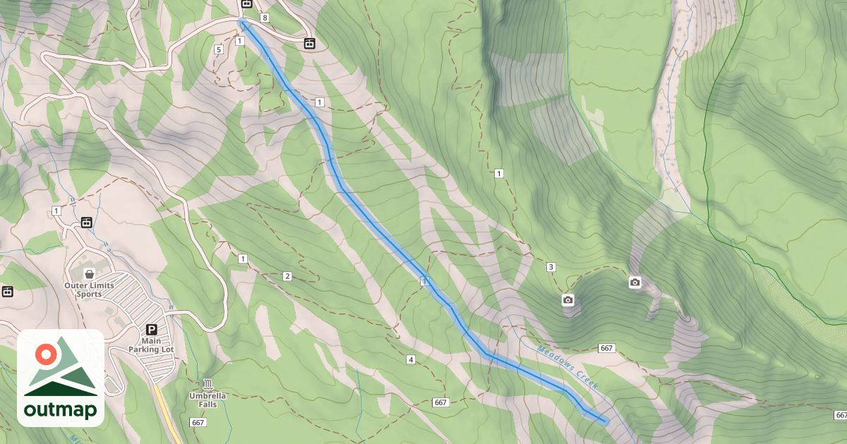 Map of Kinnikinick