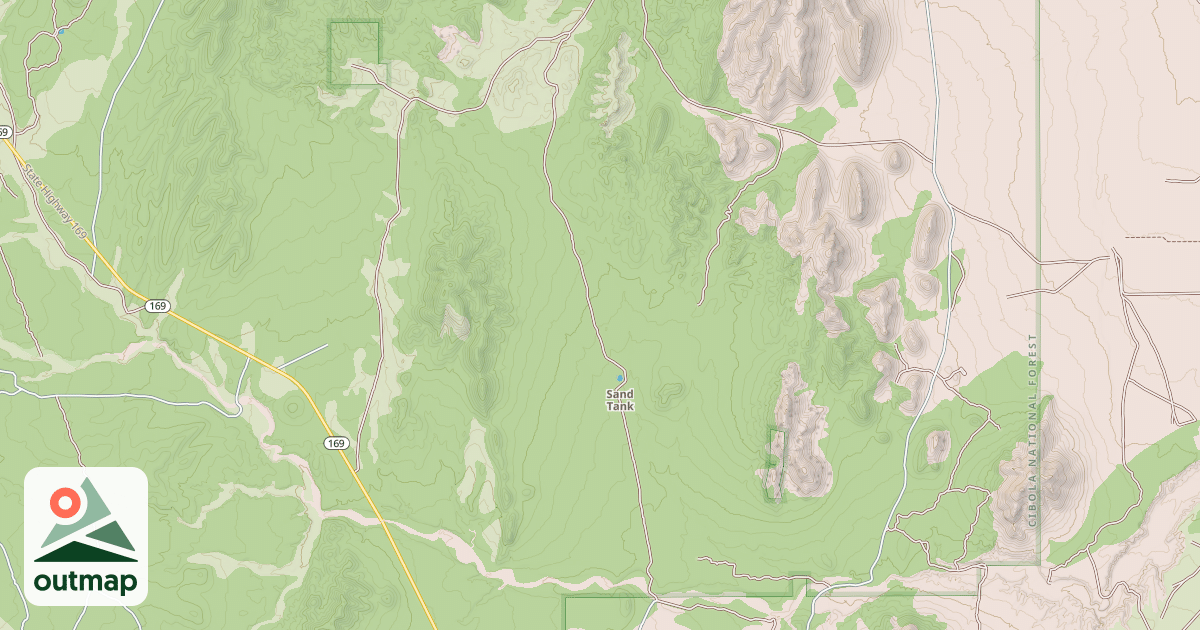 Map of USFS National Forest System Roads {E9230FCB-0A0B-4F81-879F-AE936590F5DC}