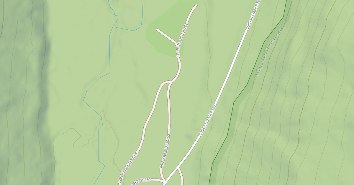 Map preview of USFS Motor Vehicle Use Map Roads {4CAFBD0E-040C-402F-9BA4-AE989BCFB8C8}