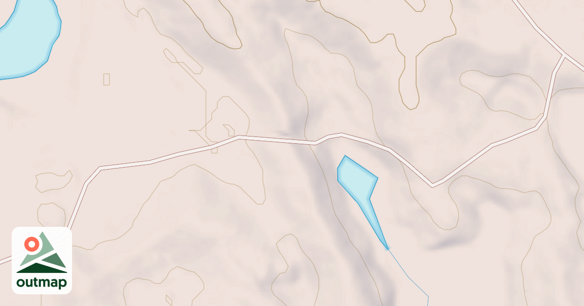 Map of RIVER SLOUGH SPUR A