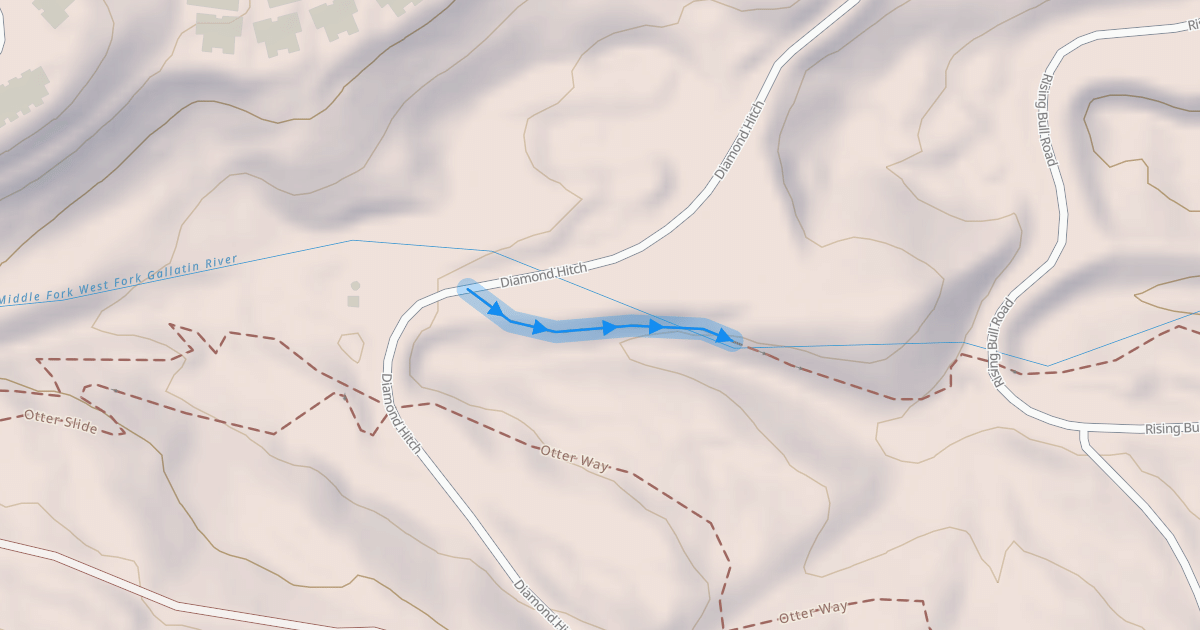 Map preview of Otter Slide