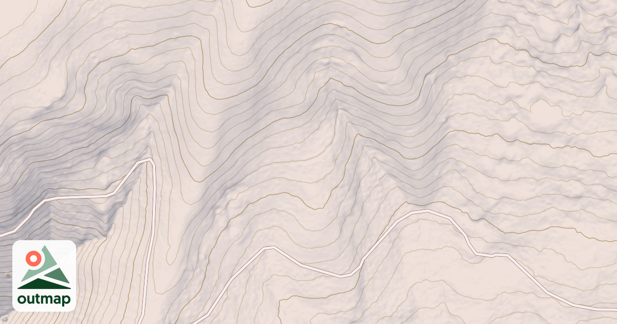 Map of DAVIES CREEK SPUR