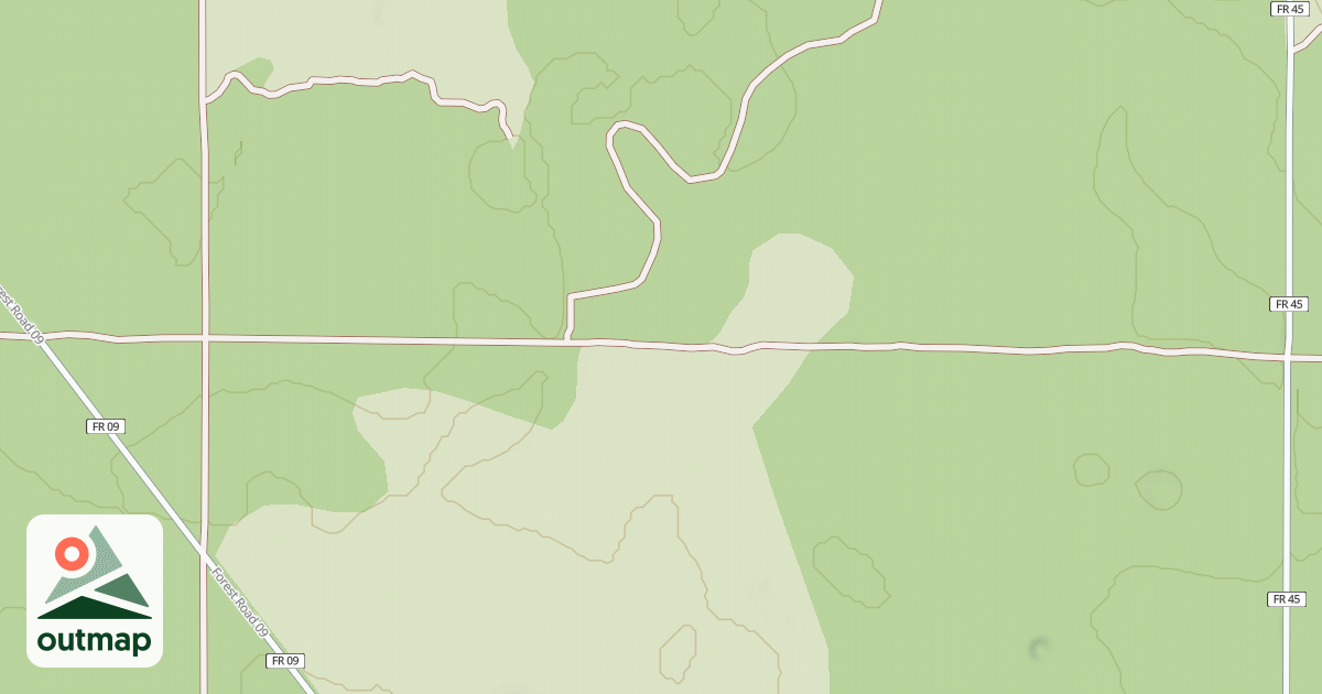 Map of USFS Motor Vehicle Use Map Roads {021649A1-522B-4D32-9A22-292694B29BA6}