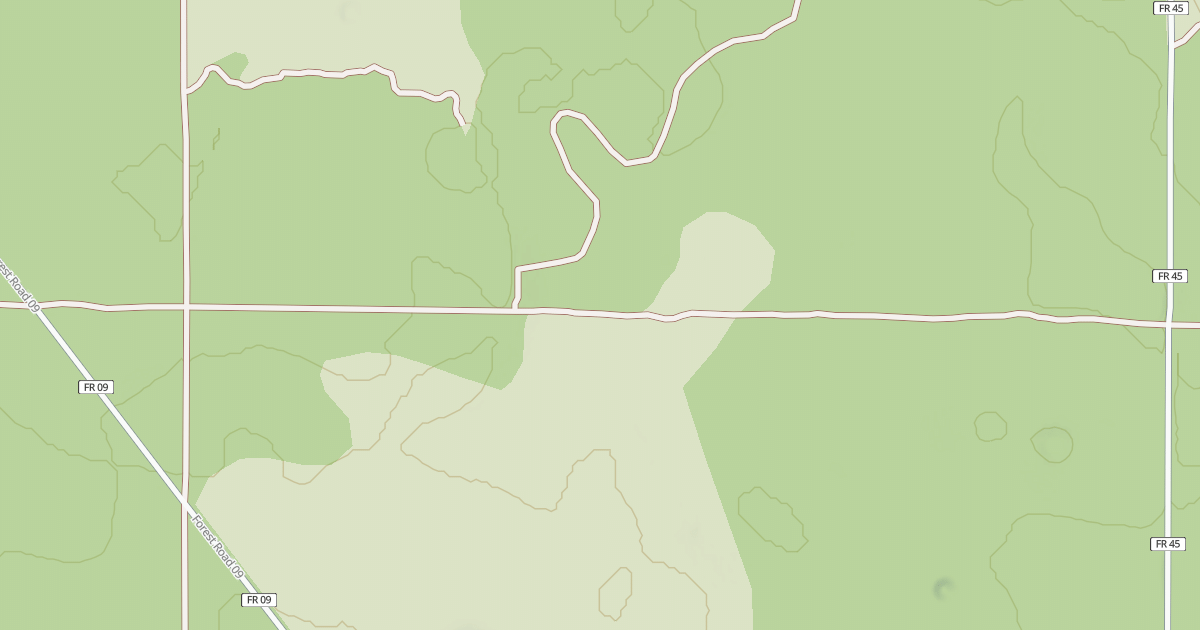 Map preview of USFS Motor Vehicle Use Map Roads {021649A1-522B-4D32-9A22-292694B29BA6}