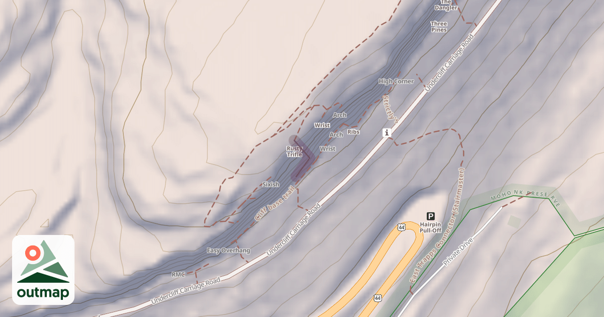 Map of Rusty Trifle