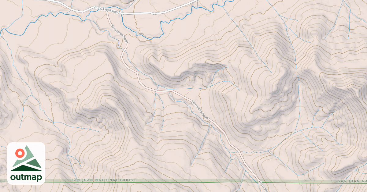 Map of FERNANDES