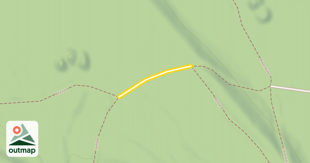 Map of Beaver