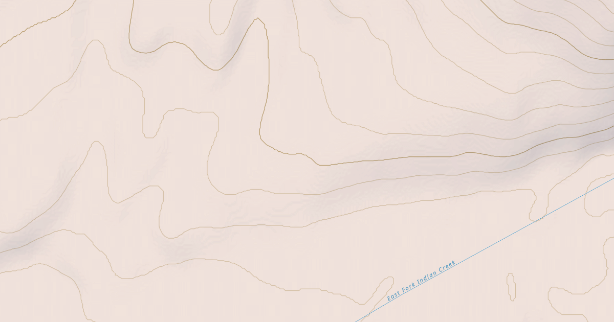 Map preview of Indian Creek Trail
