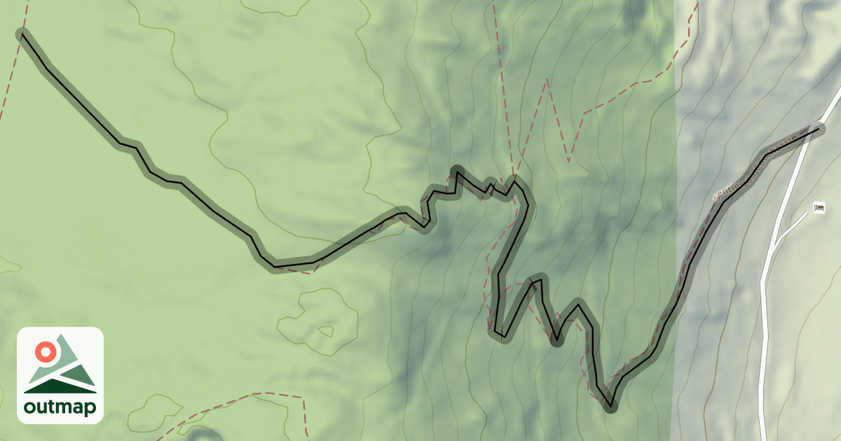 Map of Sentier du Couchetat