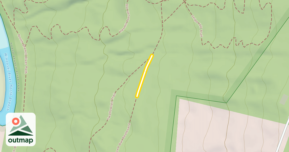 Map of Barred Owl Boulevard