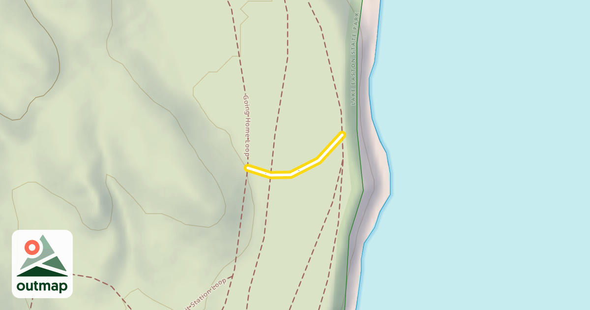 Map of Going Home Loop