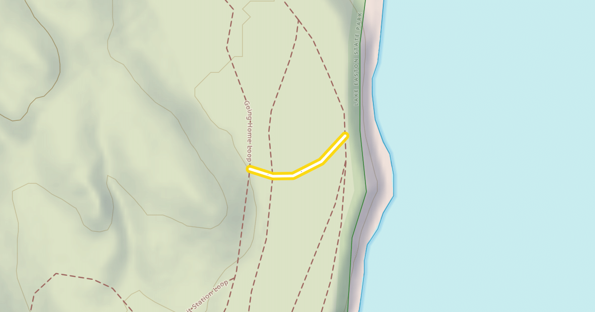 Map preview of Going Home Loop