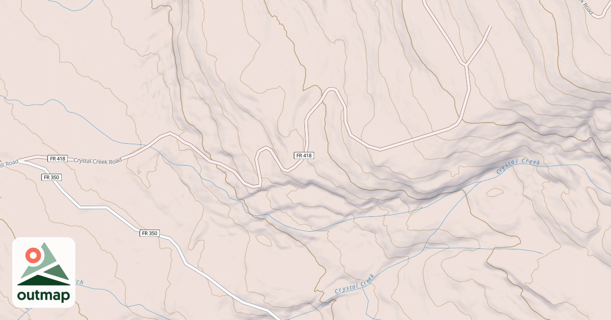 Map of CRYSTAL CRK