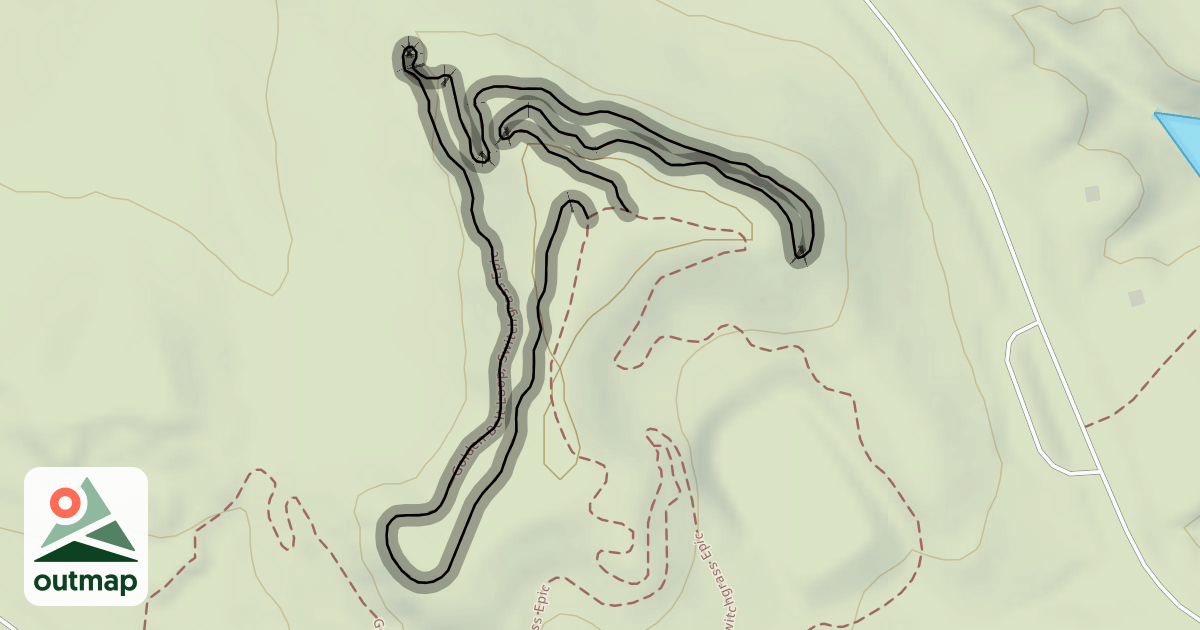 Map of Rock Garden (Golden Belt Loop)