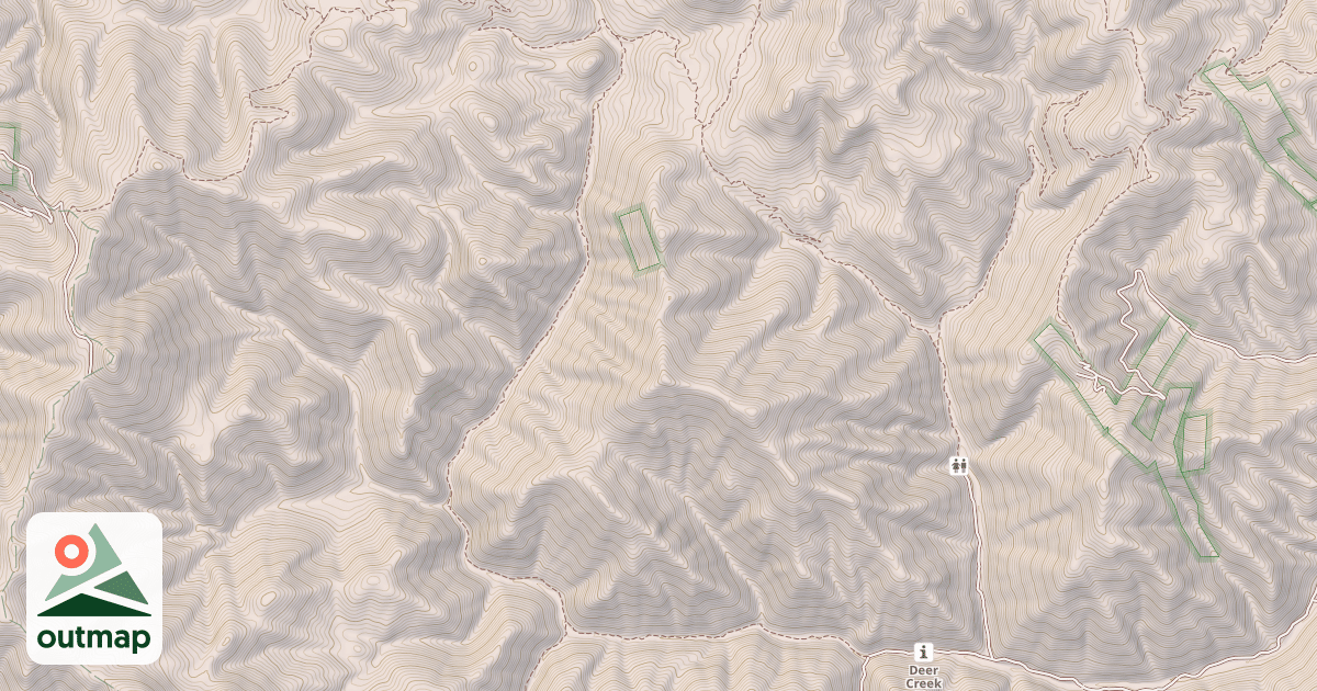 Map of DEER CREEK