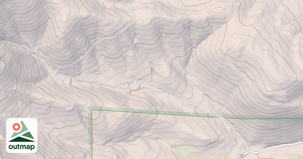 Map of VILLA SAN PIO X