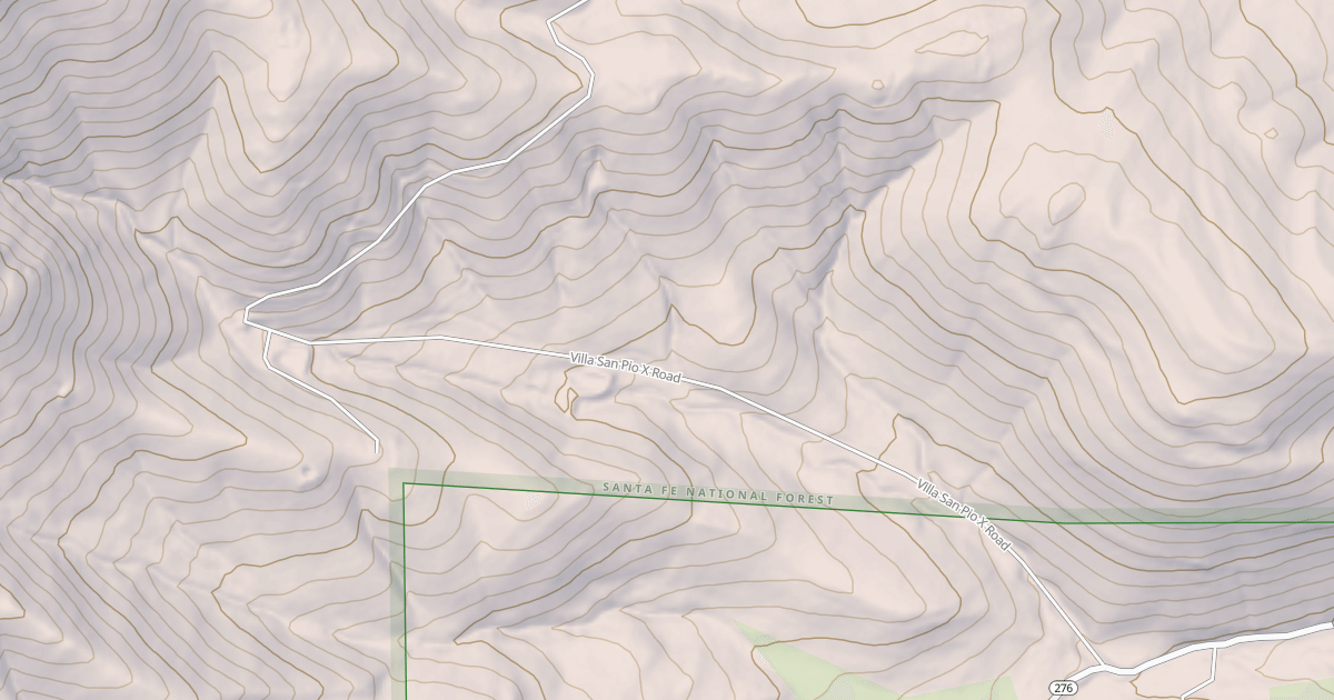 Map preview of VILLA SAN PIO X