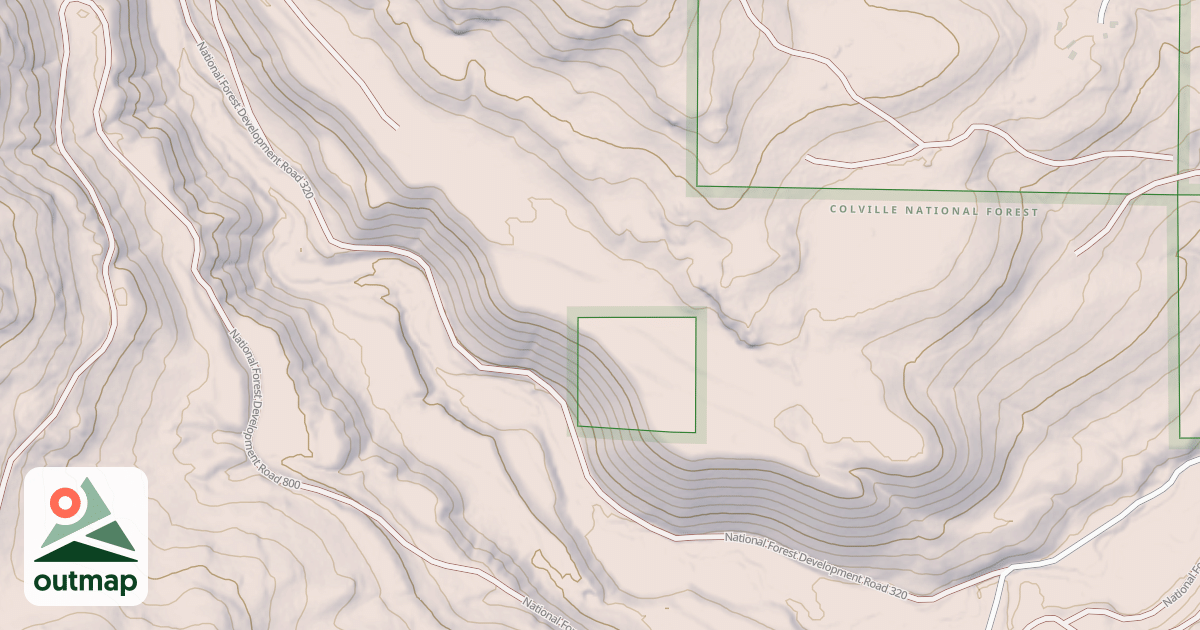 Map of NORTH DEADMAN