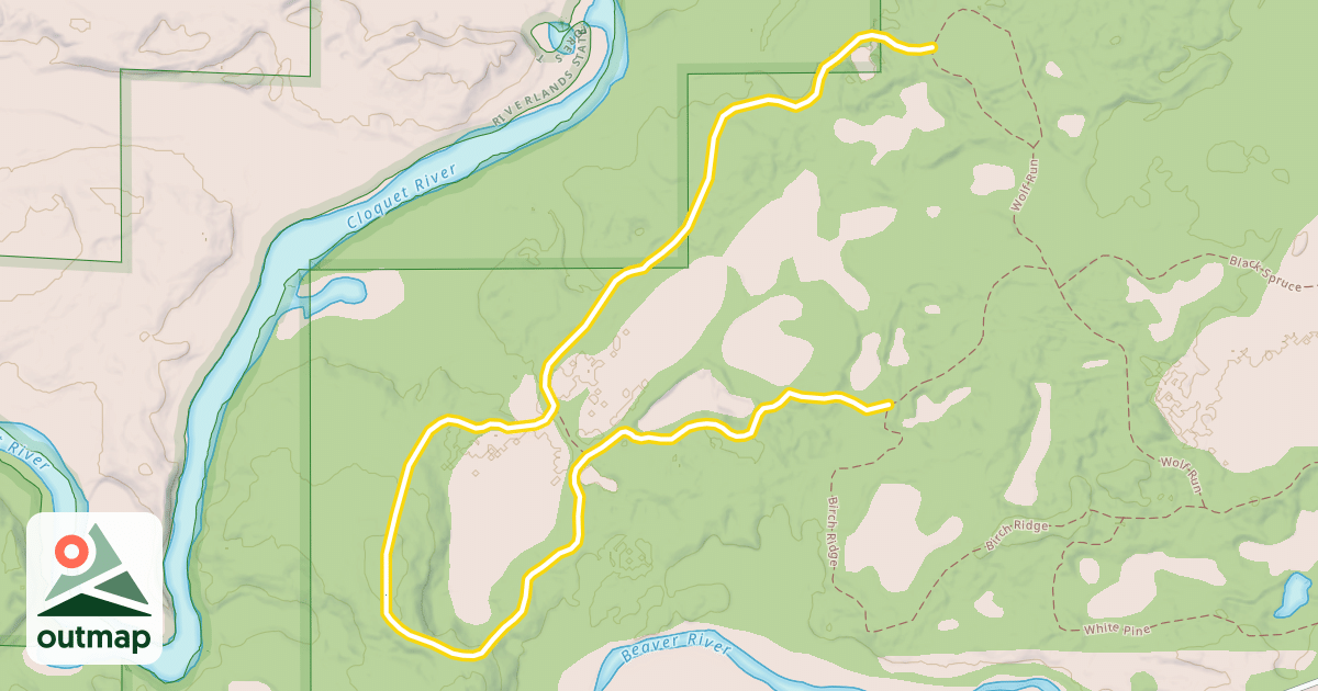 Map of Eagle Ridge