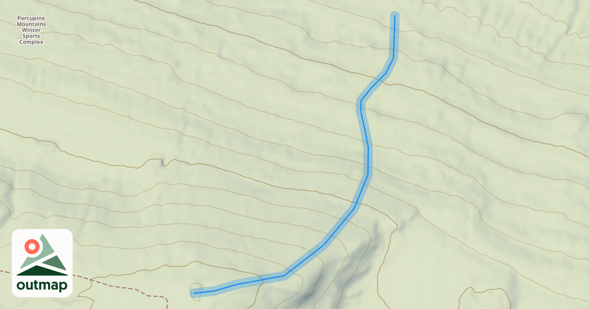 Map of Ridge Run