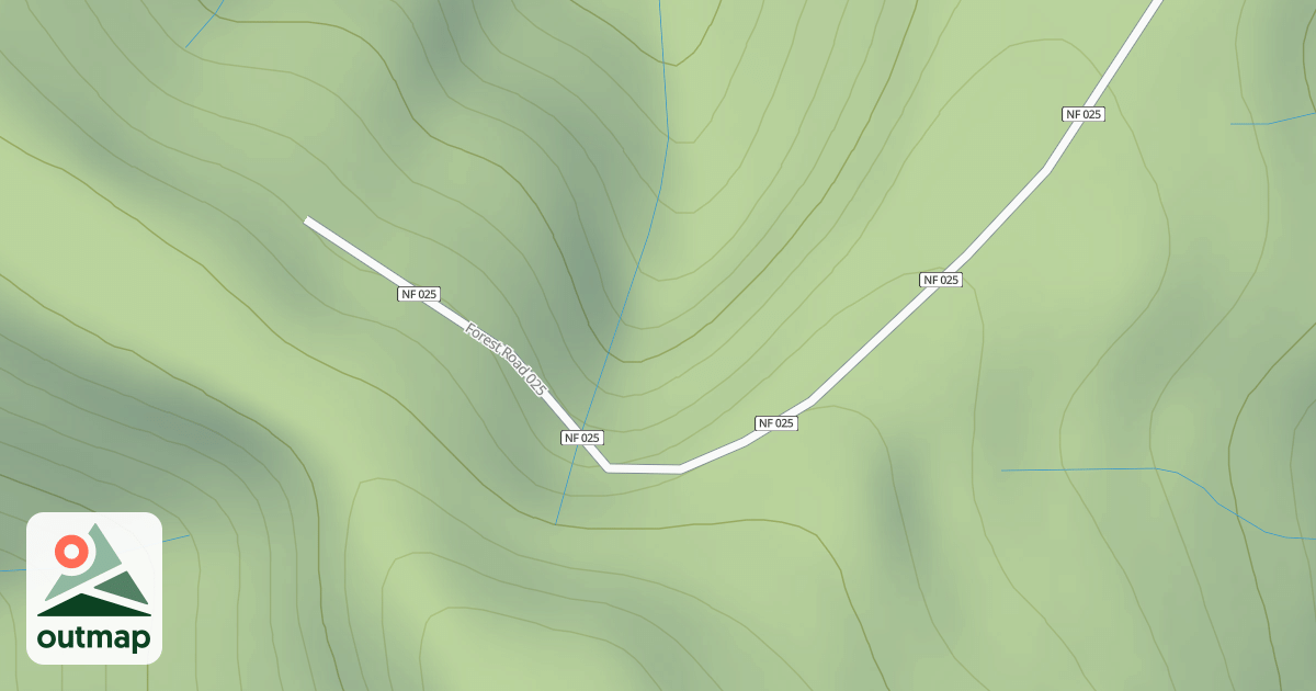 Map of MIDDLE WOOD