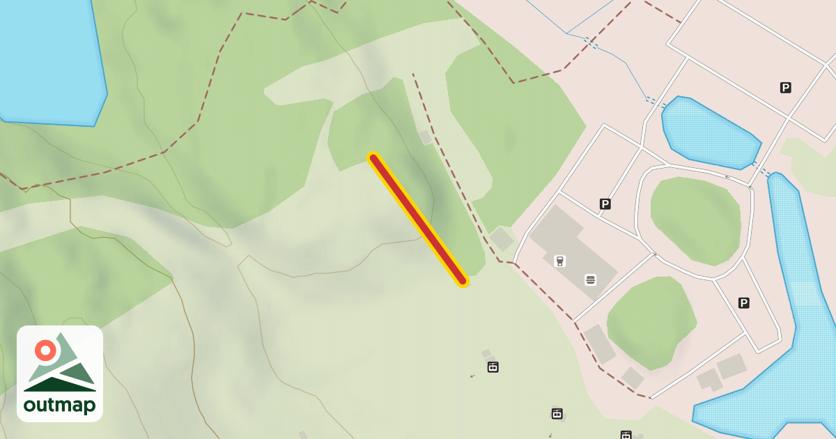 Map of Rope Tow