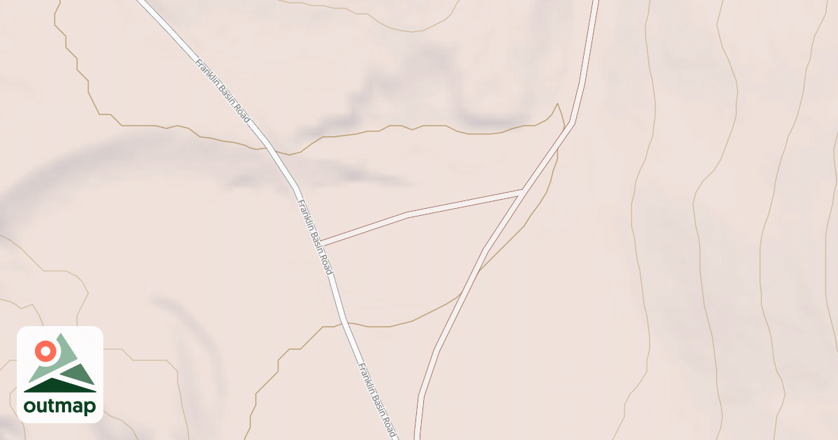 Map of FRANKLIN BASIN GRAVEL SOURCE