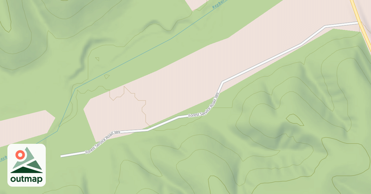 Map of RAYBURN ROAD
