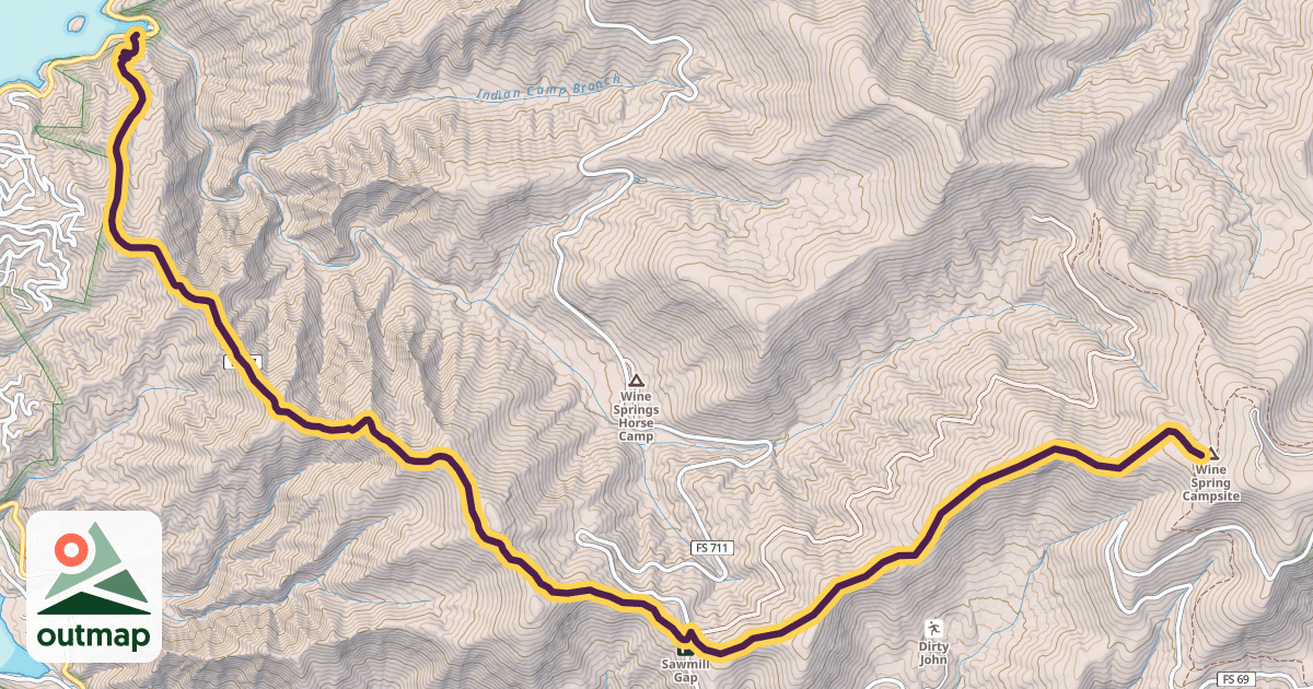 Map of Bartram Trail