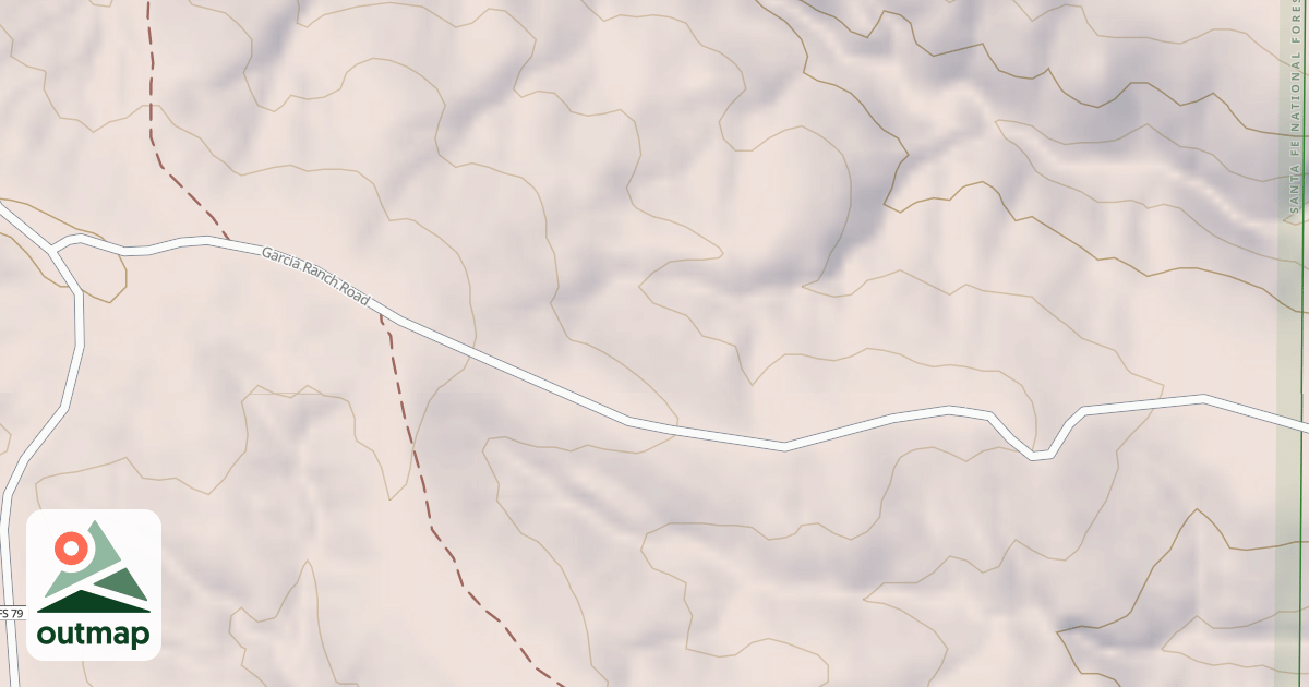Map of APACHE CANYON