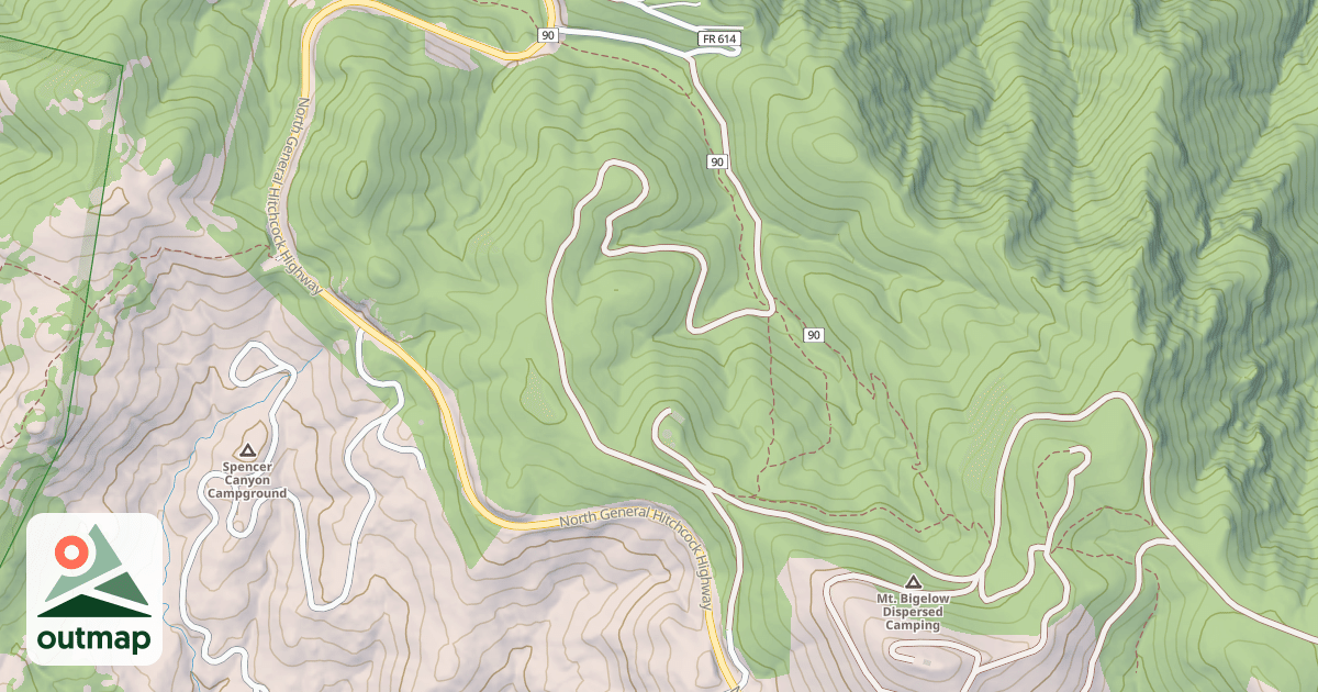 Map of BEAR WALLOW