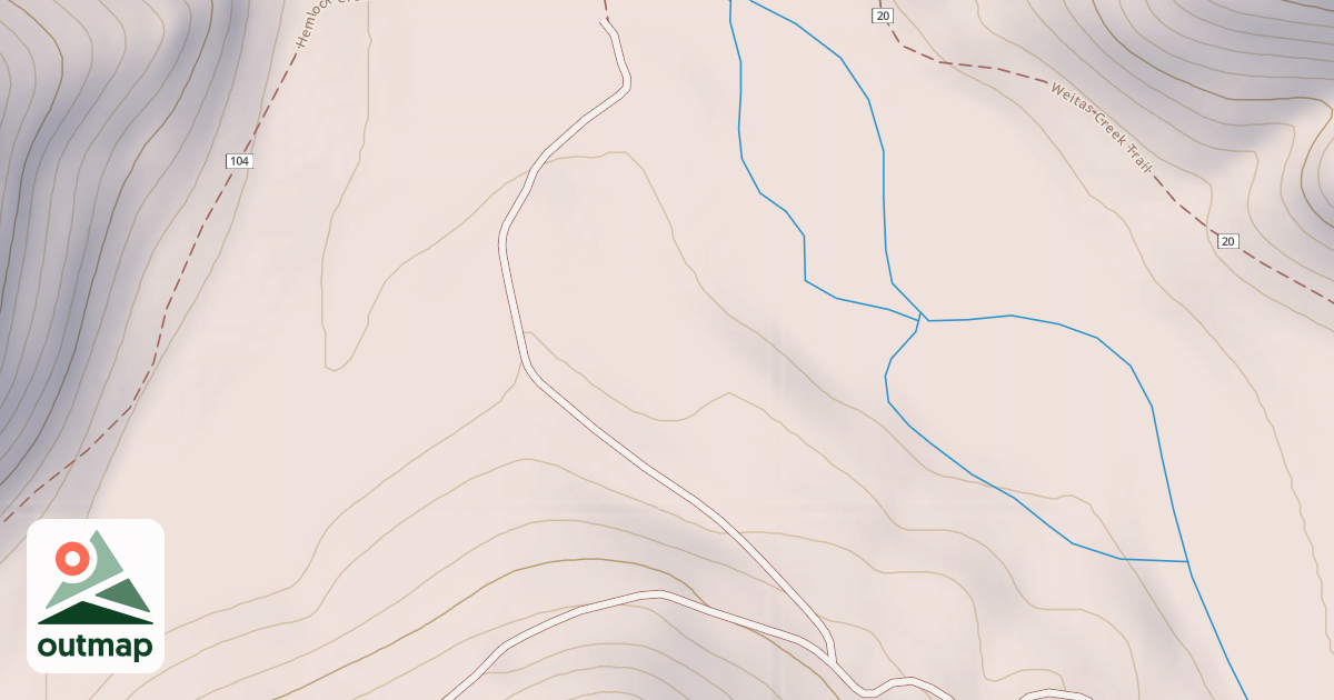 Map of HEMLOCK CREEK CAMP GRD