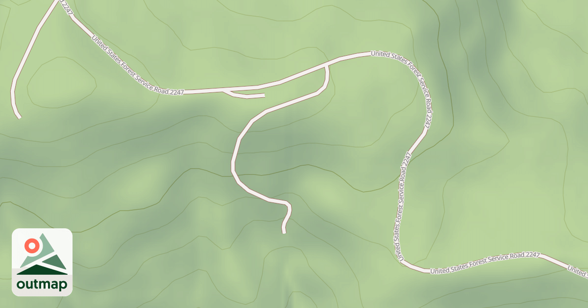 Map of USFS Motor Vehicle Use Map Roads {41E87A9B-EE4D-4CA0-BFE1-C6C38A787DC2}