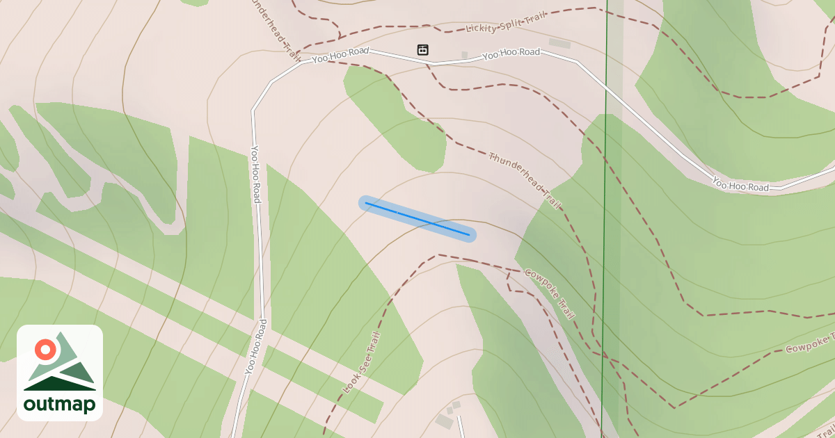 Map of Jess' Cutoff