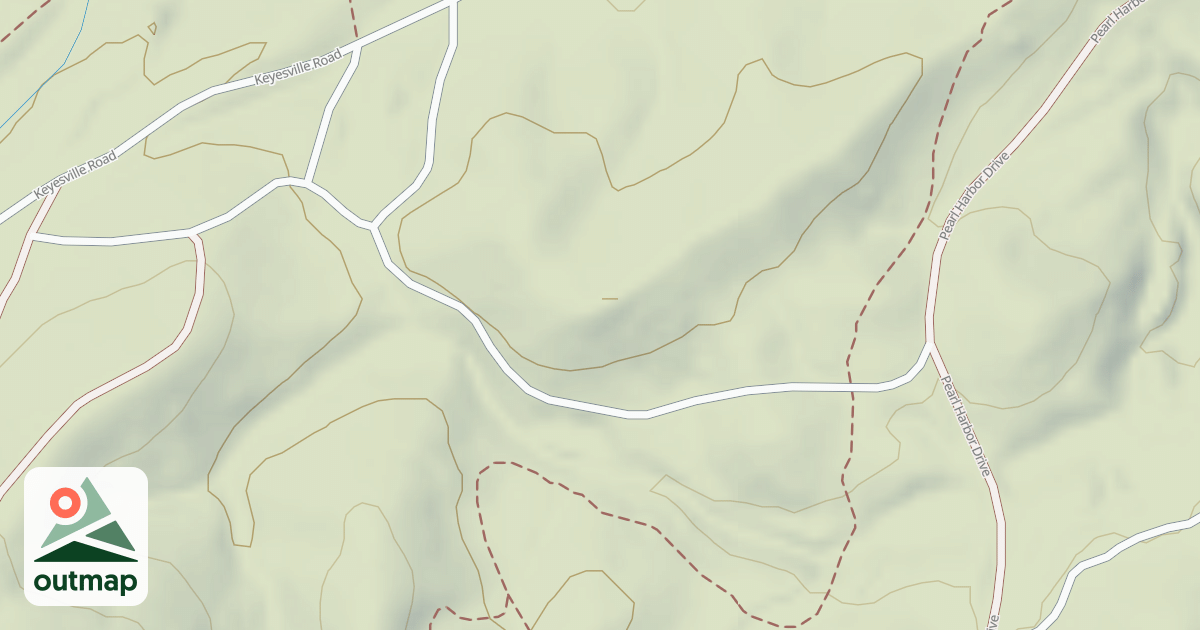 Map of 16006: West Kern River  Usgs Lake Isabella North