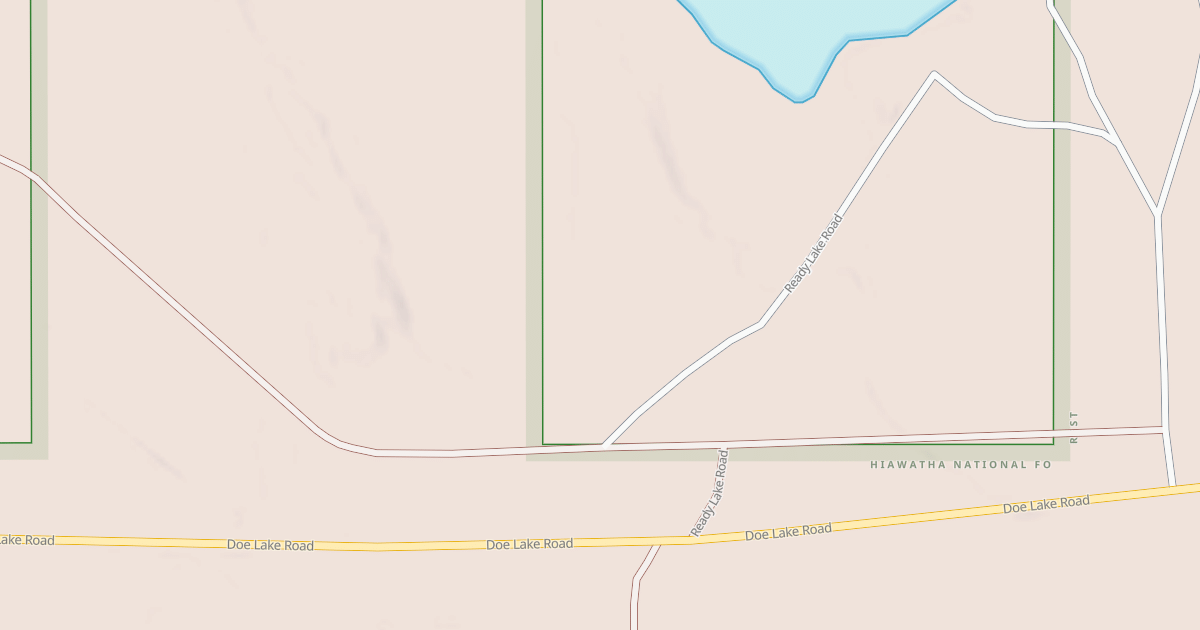 Map preview of DOE LAKE SPUR GA