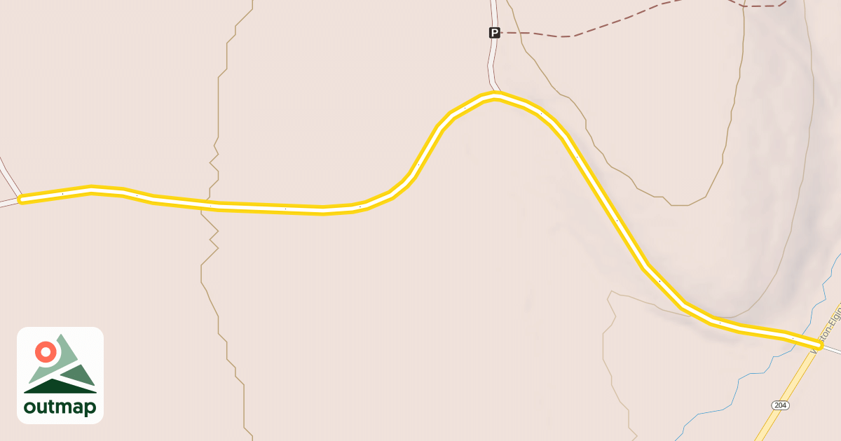 Map of National Forest Development Road 050